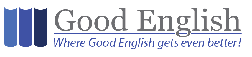 The Good English website